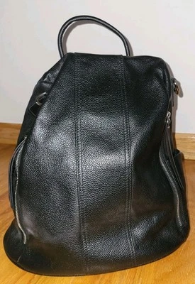 S-ZONE Women Soft Cow Leather Backpack Antitheft Rucksack  - Image 1 of 4