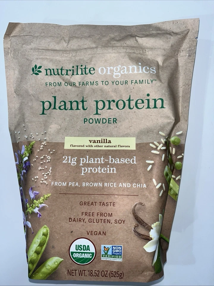 Nutrilite Organics All in One Meal Powder  by Amway – Vanilla - Exp. 11/2026 - Image 1 of 1