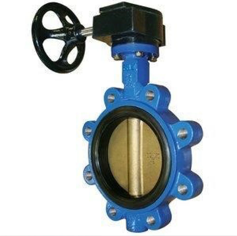 Butterfly Valve w/ Handle FNW712EK 2"  150 psi EPDM Ductile Lug Butterfly V - Image 1 of 1