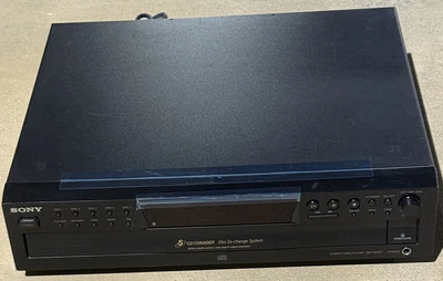 Sony CDP-CE375 5 Disc CD Player Changer Carousel Tested No Remote See Video! - Image 1 of 4