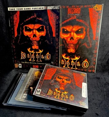 Diablo II 2 + Lord of Destruction Expansion Set PC With Booklet & Game Guide - Image 1 of 4