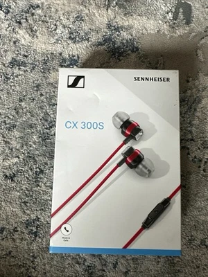 Auriculares internos Sennheiser CX300S (rojo) - nuevos sellados Foto 1 de 4