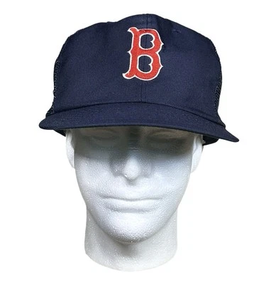 Sombrero de camionero vintage de los 80 Boston Red Sox SnapBack Foto 1 de 4