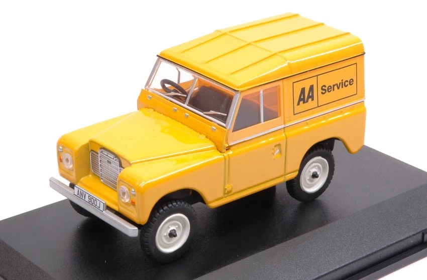 Oxford OXF43LR3S002 LAND ROVER SERIE III SWB HARD TOP AA SERVICE 1:43 Modellino - Immagine 1 di 1
