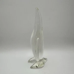 Rare HTF Viking Epic Penguin Crystal Glass - Picture 1 of 2