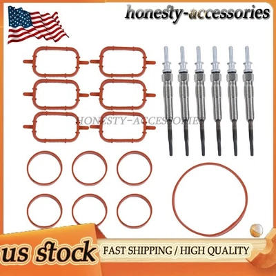 New Glow Plug Service Kit 0250603009 Fits BMW E90 335d E70 X5 xDrive35d - Imagem 1 de 4