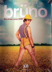 Brüno - Larry Charles - Sacha Baron Cohen - Filmposter 120x80cm gerollt - Picture 1 of 1