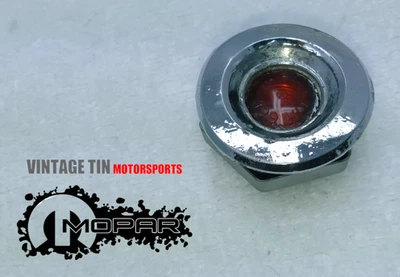 1968 Mopar Dodge Plymouth Charger Dart Coronet REAR Side Marker Light Curved - Image 1 of 3