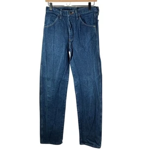 Rustler Jeans Hombres 29x32 Azul Denim Ropa de Trabajo Informal Pantalones de Todos los Días Hechos en México - Imagen 1 de 13