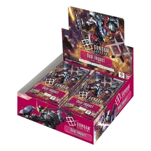 Gundam Card Game Booster Box Display GD02 Dual Impact ENG - Imagen 1 de 1