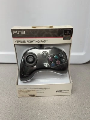Pdp Gaming, NOS Versus Controller Fight Pad ~ PS3, Sticky Handles From Storage - Image 1 of 2
