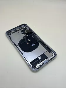 Original IPHONE Xs Max Housing Rear Battery Cover With Share Midnight White - Picture 1 of 2