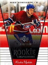 2002-03 Upper Deck Rookie Update #121 Mike Komisarek