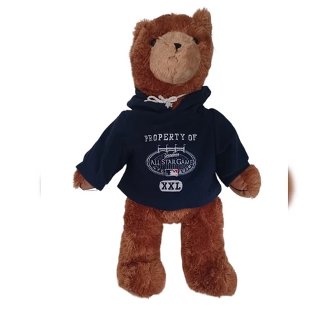 New York Yankees All Star Game 2008 Brown Plush Teddy Bear With Tags Cover
