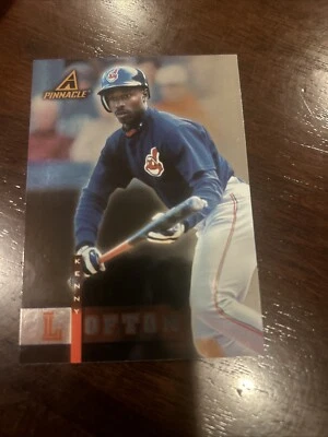 1998 Pinnacle Plus - #50 Kenny Lofton - Image 1 of 2