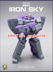 New Deformabl Robot Astrotrain Decepticon MFT MS-20 Triple Changers G1 Kids Toys - Picture 1 of 9
