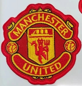 Manchester United Team Original Iron Sew On Embroidery Patch 3" High Quality  - Picture 1 of 1