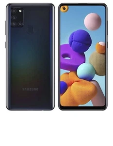 Samsung Galaxy A21S (2020) 32/3GB Unlocked phone Black - Picture 1 of 1