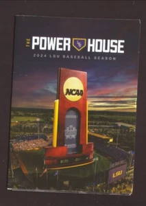 Louisiana State Tigers--2024 Baseball Pocket Schedule--SEC - Picture 1 of 2