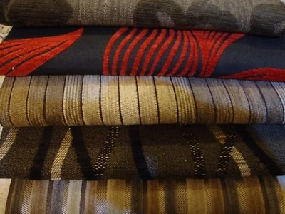 FUSION FURNISHINGS FABRIC SAMPLES - CURTAIN / UPHOLSTERY FABRICS