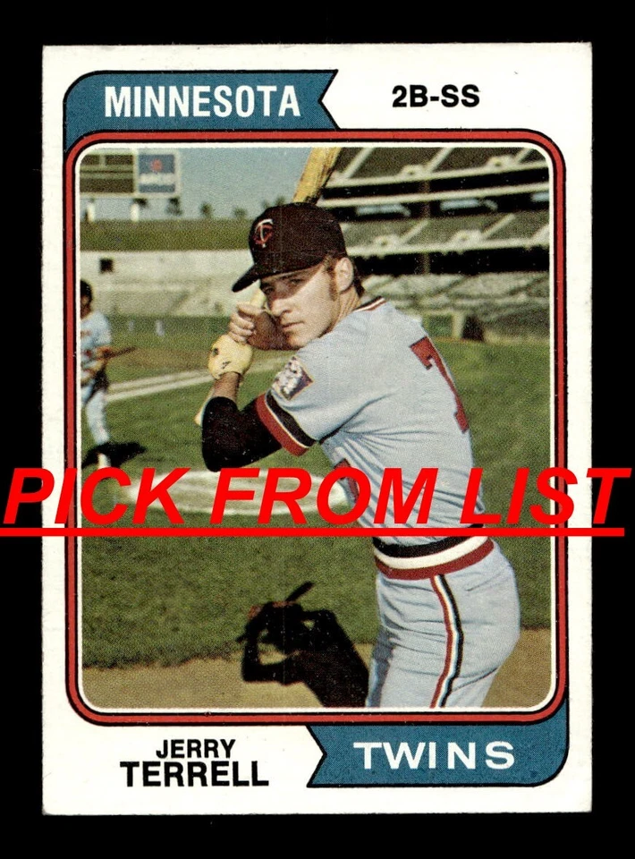 1974 Topps 357-658 EX/EX-MT Pick From List All PICTURED gg1 - Image 1 of 1