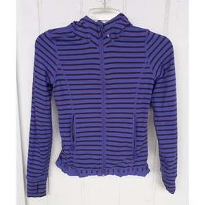 Girls' IVIVVA Purple Reversible Hooded Jacket Size 8 - Picture 1 of 10