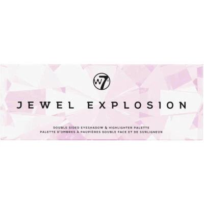 W7 Cosmetics Jewel Explosion Palette - Face Highlighter Eyeshadow Powder Shimmer - Image 1 of 4