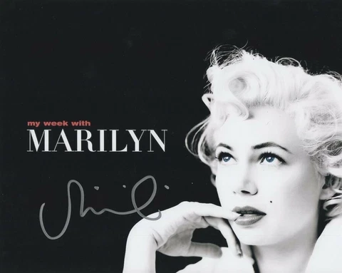 Michelle Williams- Signed Photograph "My Week With Marilyn" Cover