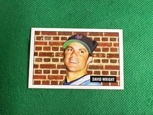 2005 Bowman Heritage Mini #106 David Wright New York Mets