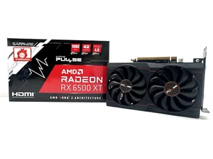 Sapphire AMD Radeon RX 6500 XT  4GB GDDR6 Grafikkarte Pc Graphiccard Video OVP - Bild 1 von 19