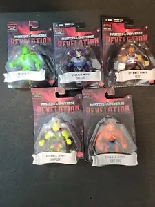 Masters Of The Universe Revelation Figures, Skelegod Fisto Beast Man 2 Whiplash - Picture 1 of 2