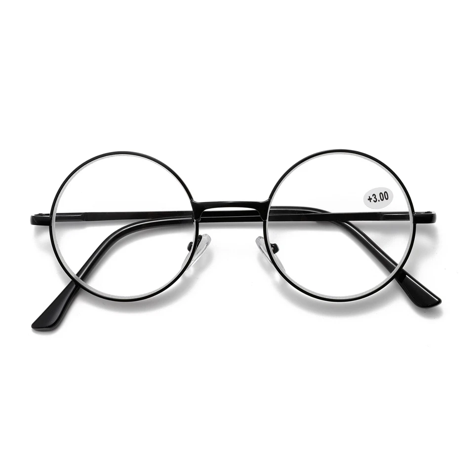 1PK Gafas de lectura con marco de metal Bloqueo de luz azul Bisagra de resorte Lectores para hombres Foto 1 de 1