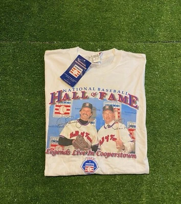 Camisa de béisbol vintage para hombre extra grande blanca salón de la fama paul molitor 30 Foto 1 de 4