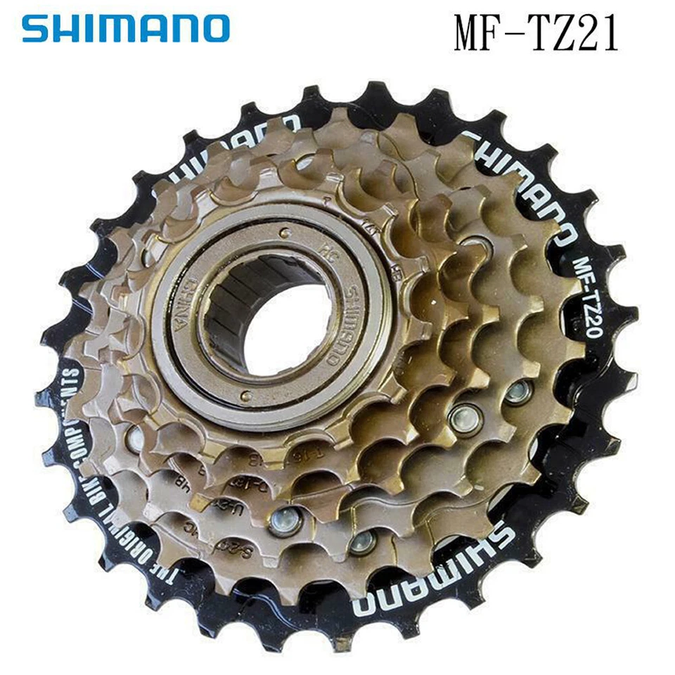 Shimano MF-TZ20 6 Speed Bicycle Bike Freewheel 14- 28T Index - Screw On US New - Image 1 of 4