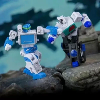 Soundwave+Blaster Dr. WU DWE02+ME16M Mirror Version Action Figure Robot Toys New - Image 1 of 4