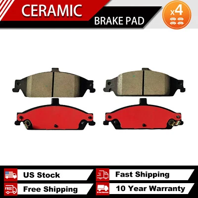 Front Ceramic Brake Pads D727 Fit for 2004-2005 Chevrolet Classic Foto 1 de 4