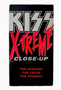 KISS X-Treme Close-Up / The History, The Facts, The Stories VHS VG Rock N Roll - Picture 1 of 17