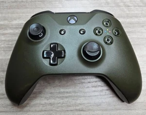 Xbox Wireless Controller Dark Green Model 1708 (NEED JOYSTICK SILICONE GRIPS T20 - Picture 1 of 5