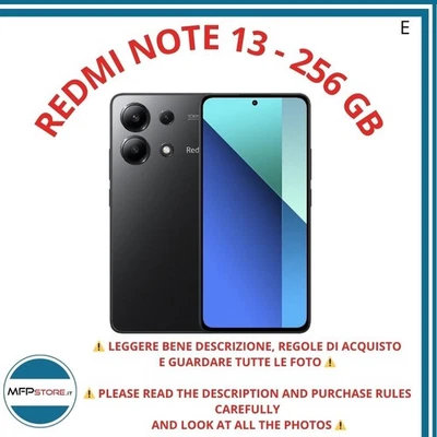 Xiaomi Redmi Note 13 256 GB – Smartphone AMOLED 6,67″, 108 MP SELLADO - Imagen 1 de 4