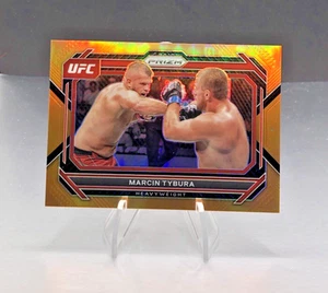 2023 Panini Prizm UFC Orange Prizm /99 Marcin Tybura #7 SP Short Print - Bild 1 von 3