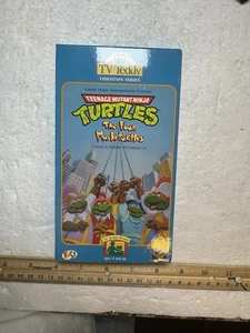 Teenage Mutant Ninja Turtle TMNT VHS Teddy Ruxpin Four Musketurtles fhe 1991 - Picture 1 of 11