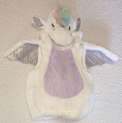 Disfraz Halloween Peluche Unicornio Pullover Capucha Talla 6-12 Meses Foto 1 de 4