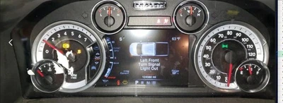 2016-2016 Ram 1500 OE Speedometer Gauge Cluster 124K Miles Dodge - Image 1 of 4