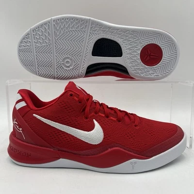 Zapato de baloncesto NIÑOS talla 5Y Nike Kobe VIII GS rojo universitario FN0266 601 Foto 1 de 4