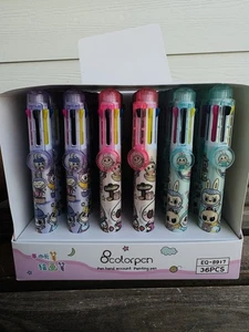 8 Stück Mehrfarbiger Kugelschreiber. - Bild 1 von 4