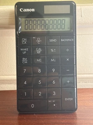 Canon X Mark I K Keypad BT Calculator PC Mac Bluetooth - Image 1 of 3