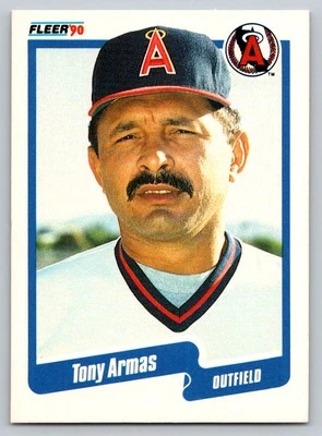 1990 Fleer #126 Tony Armas - Image 1 of 2