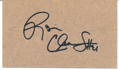 New York Yankees Rogers Clemens Signed Autographed Index Card Baseball Beckett - Image 1 of 2