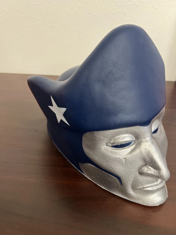 FOAMHEADS New England Patriots NFL Foam heads HAT Vintage Authentic NIB MAN CAVE FREE SHIP