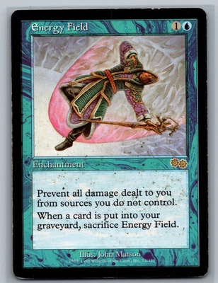 Magic The Gathering Urza's Saga Energy Field #73/350 MTG TCG CCG - Image 1 of 2